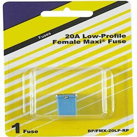 EATON BUSSMANN Midget Fuse, FMM Series, 20A BP/FMM-20-RP